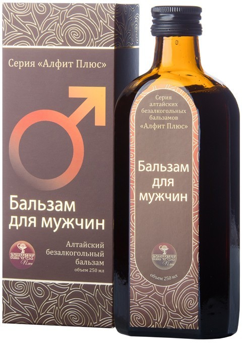 Бальзам Алфит мужской, стекло (250 мл)